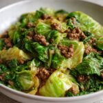 Cabbage and Ground Beef