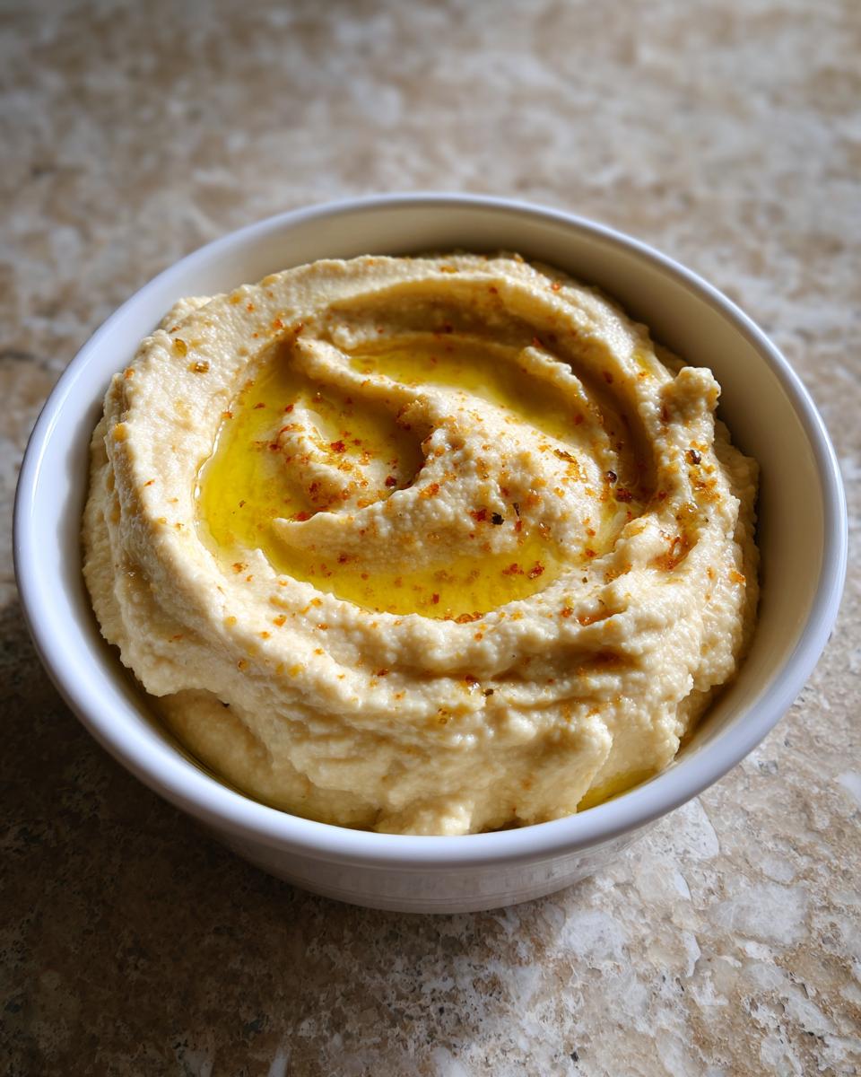 Chickpea Hummus - detail 3