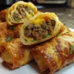 Crispy Nacho Egg Rolls