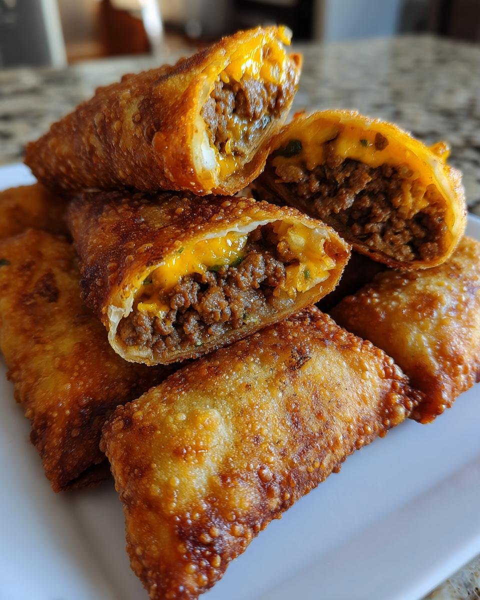 Crispy Nacho Egg Rolls - detail 6