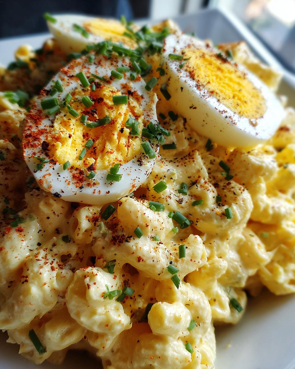 Deviled Egg Macaroni Salad - detail 3