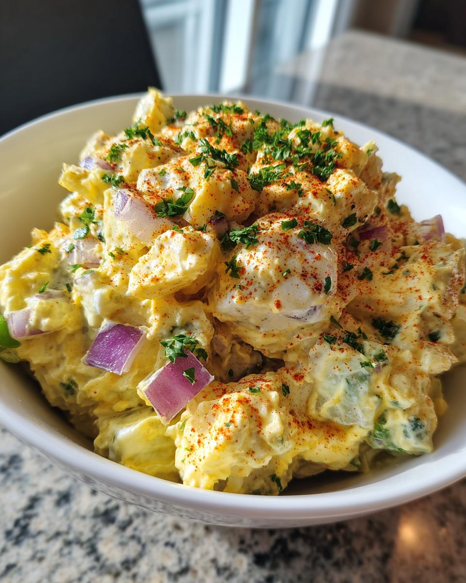 Deviled Egg Potato Salad - detail 3