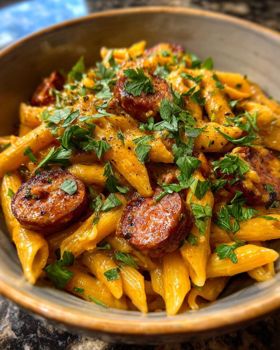 One-Pot Smoked Sausage Pasta - detail 5