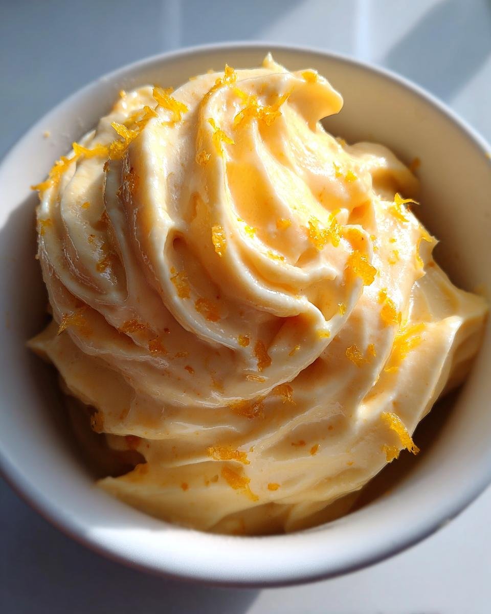 Orange Pastry Cream - detail 1