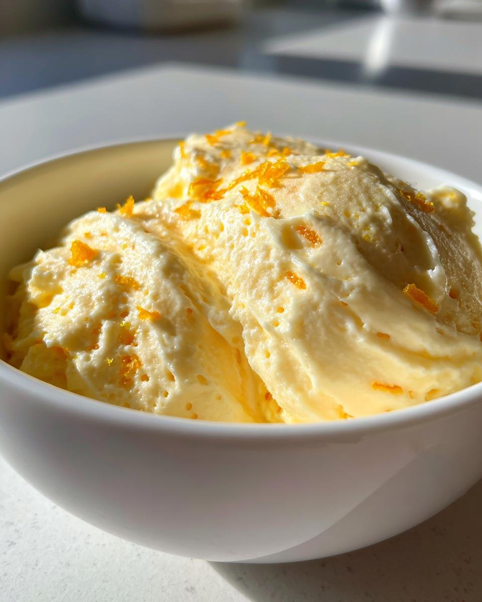 Orange Pastry Cream - detail 2