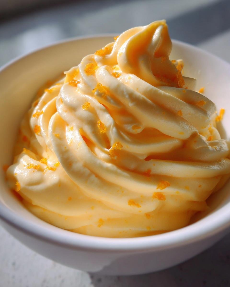 Orange Pastry Cream - detail 3
