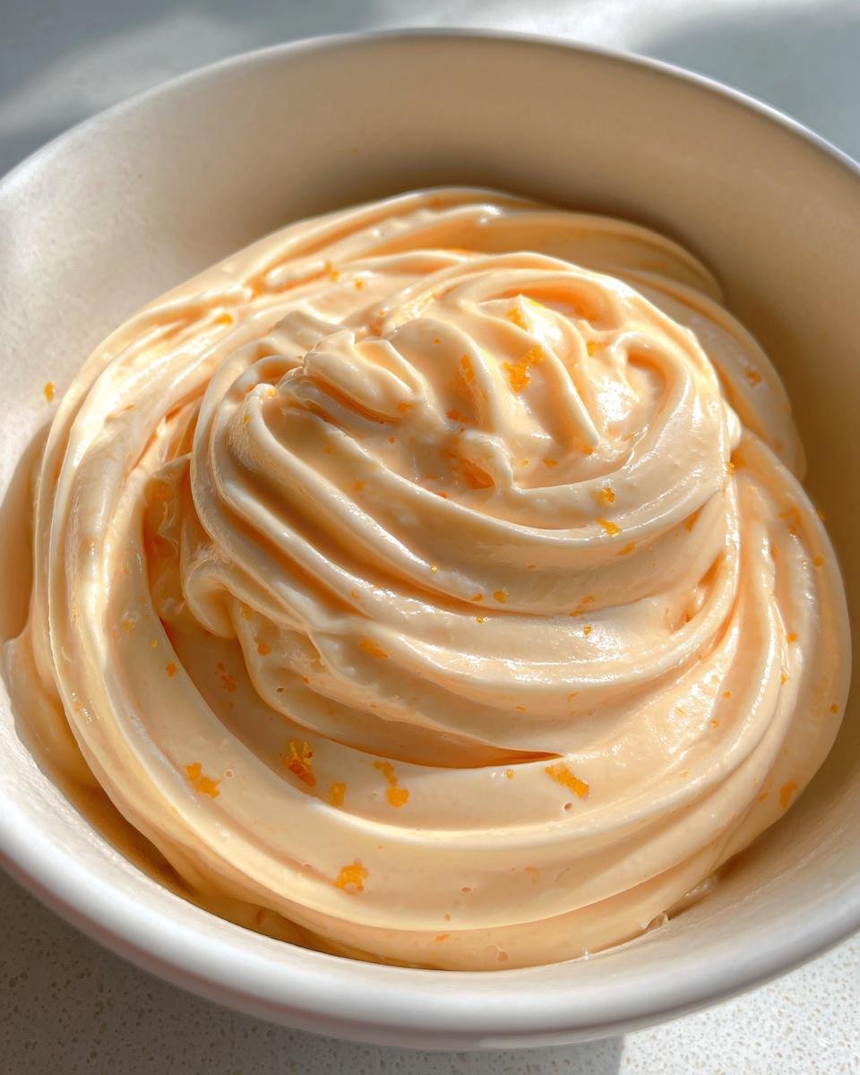 Orange Pastry Cream - detail 4