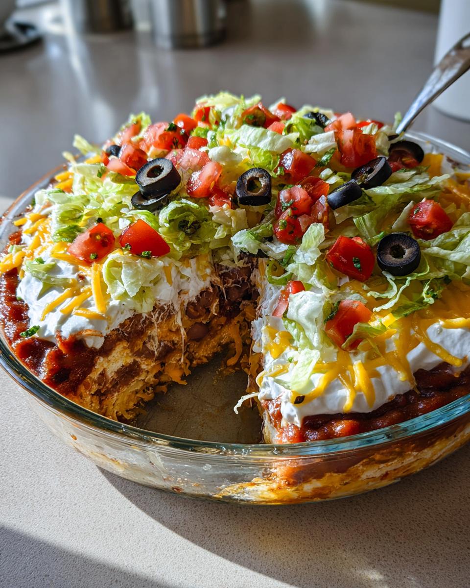 Seven-Layer Taco Dip - detail 3