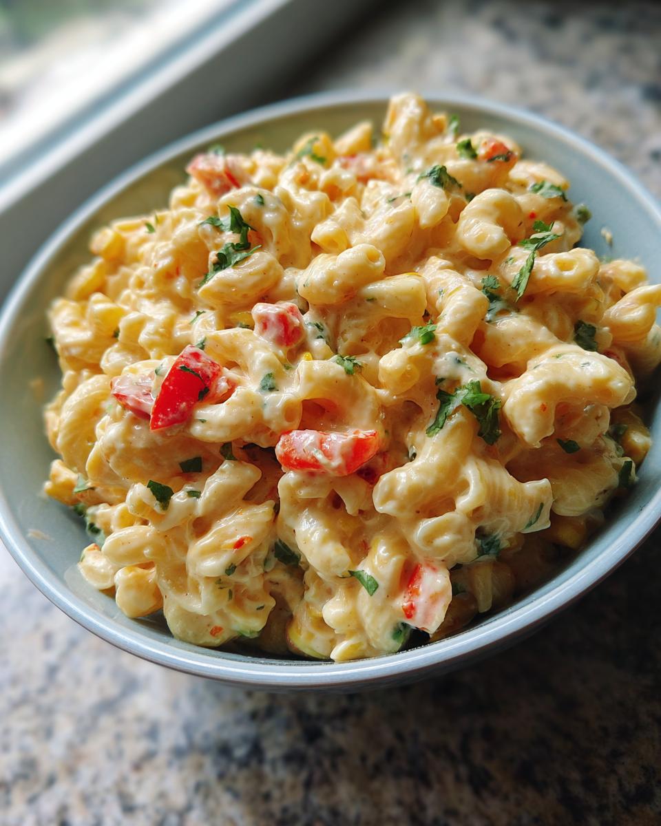 Southwest Chipotle Macaroni Salad - detail 1