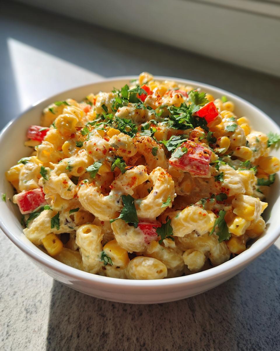 Southwest Chipotle Macaroni Salad - detail 2