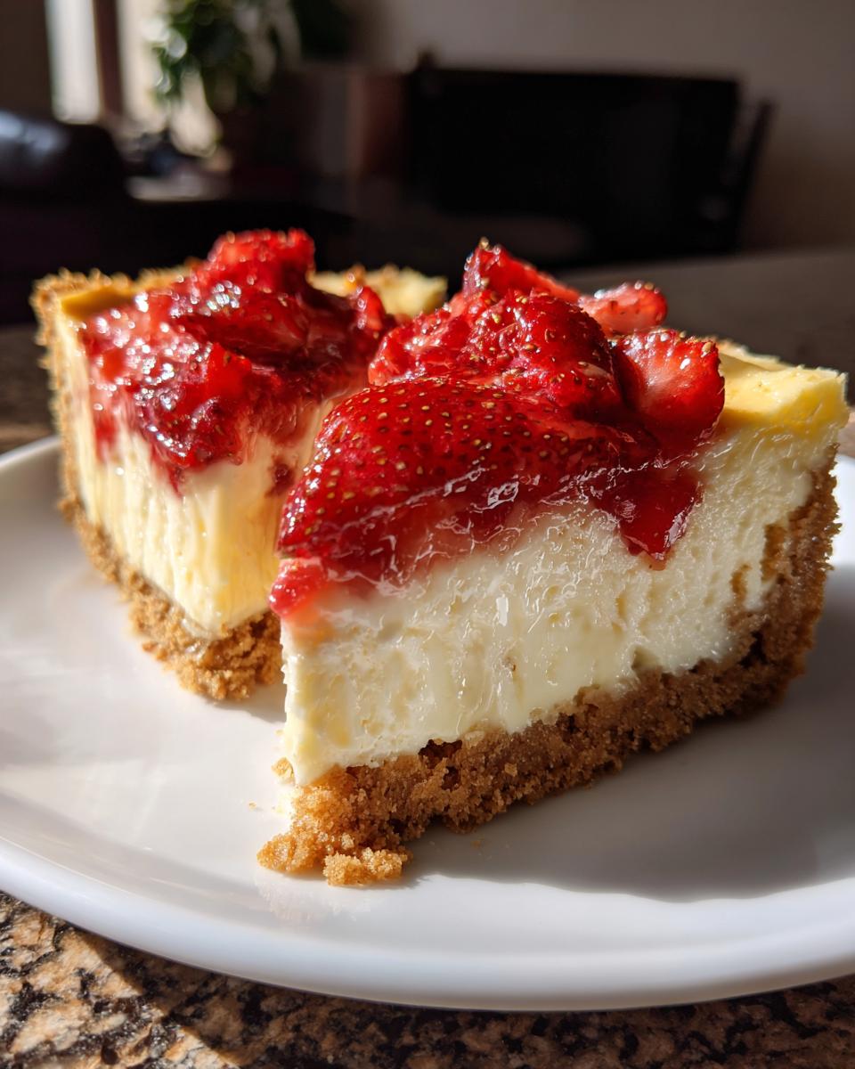 Strawberry Shortcake Cheesecake - detail 1