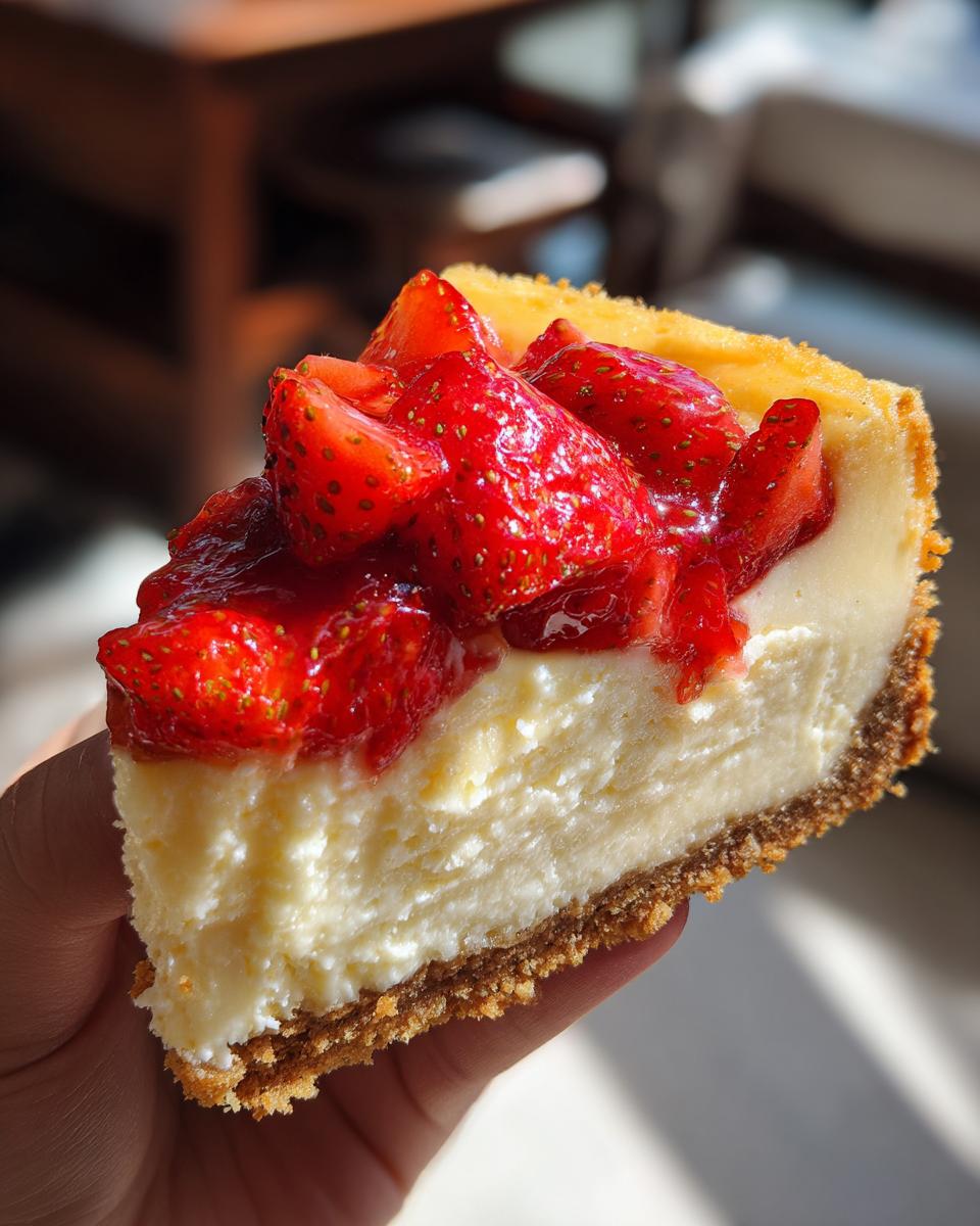 Strawberry Shortcake Cheesecake - detail 2