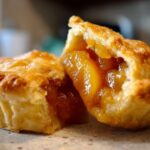 Two Ingredient Mini Peach Pies