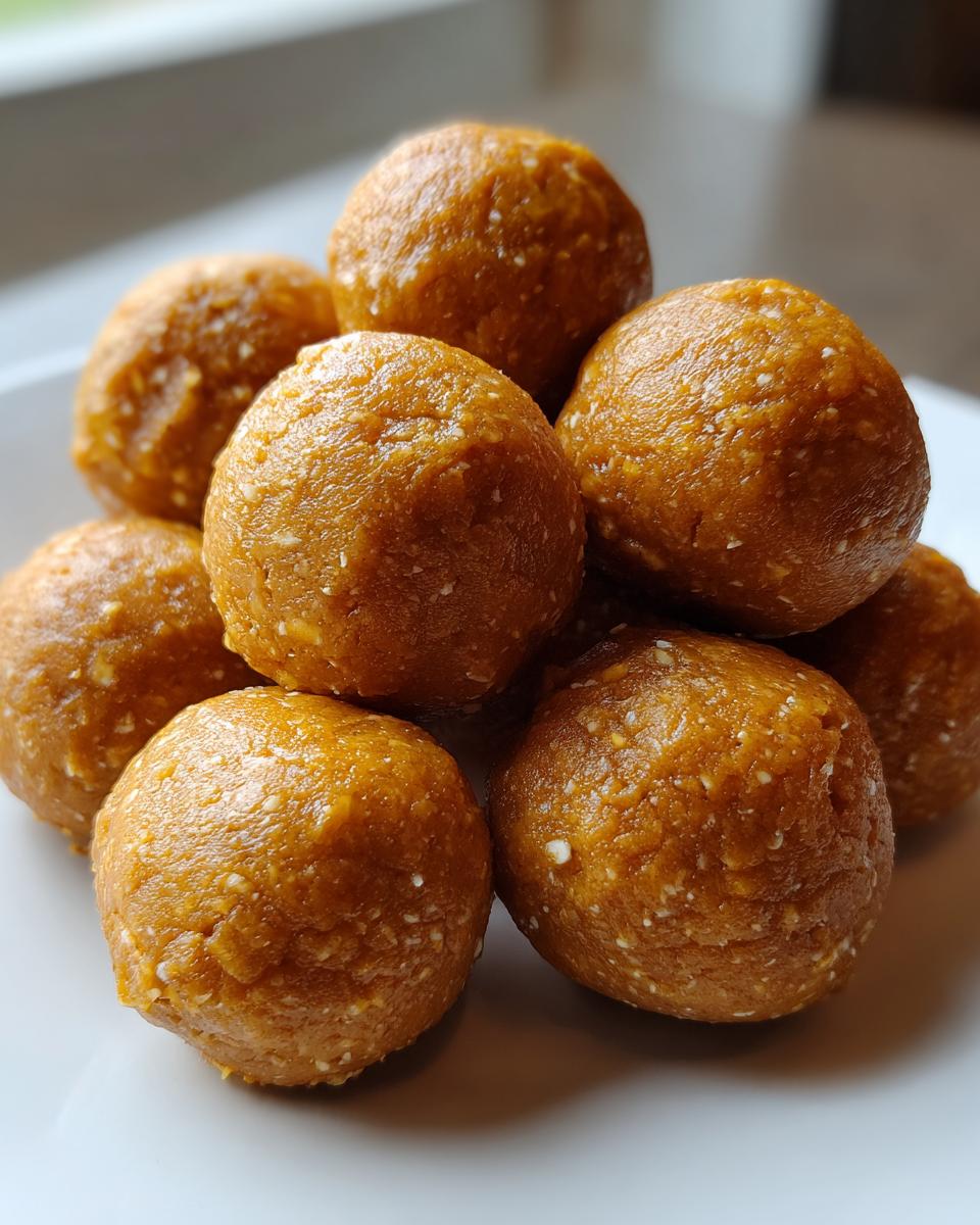 3-Ingredient Peanut Butter Balls - detail 1