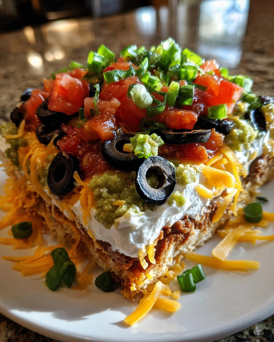 7 Layer Dip - detail 2