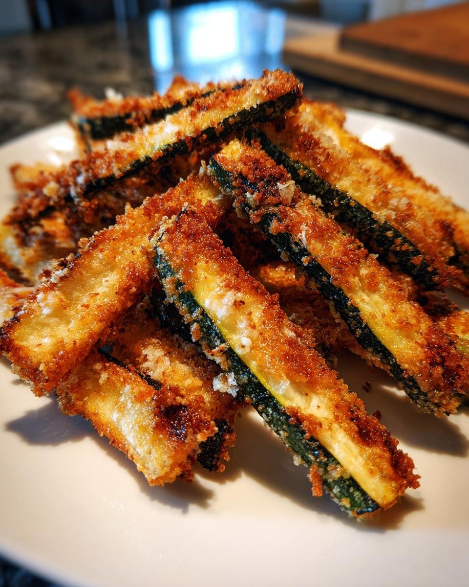 Baked Zucchini Fries with Parmesan - detail 1