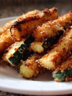 Baked Zucchini Fries with Parmesan