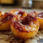 Caramelized Peaches on the Griddle