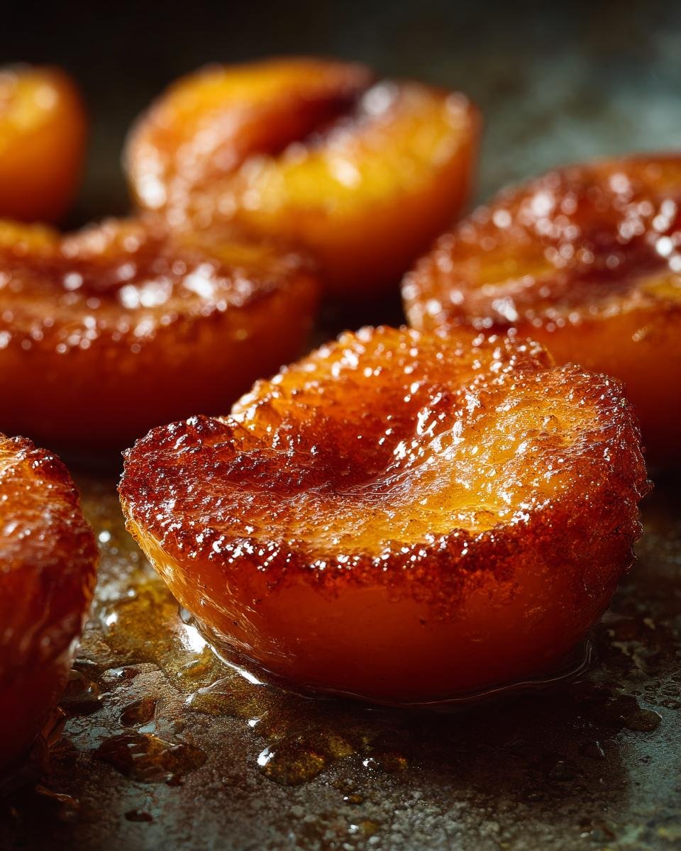 Caramelized Peaches on the Griddle - detail 4