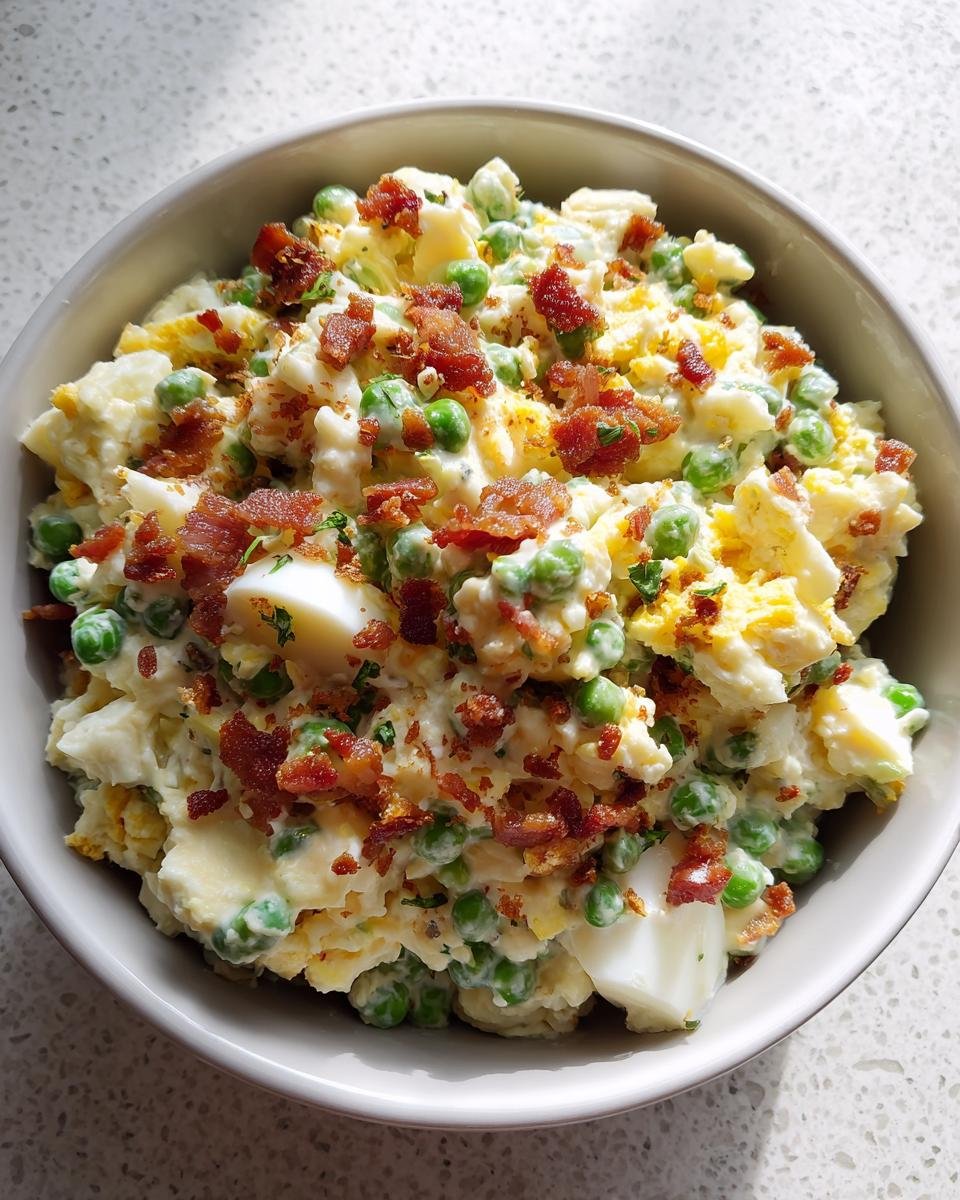 Classic Southern Pea Salad - detail 2