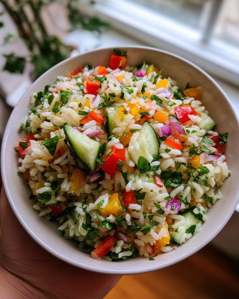 Complete Summer Rice Salad: Fresh, Easy, and Quick to Prepare - detail 3