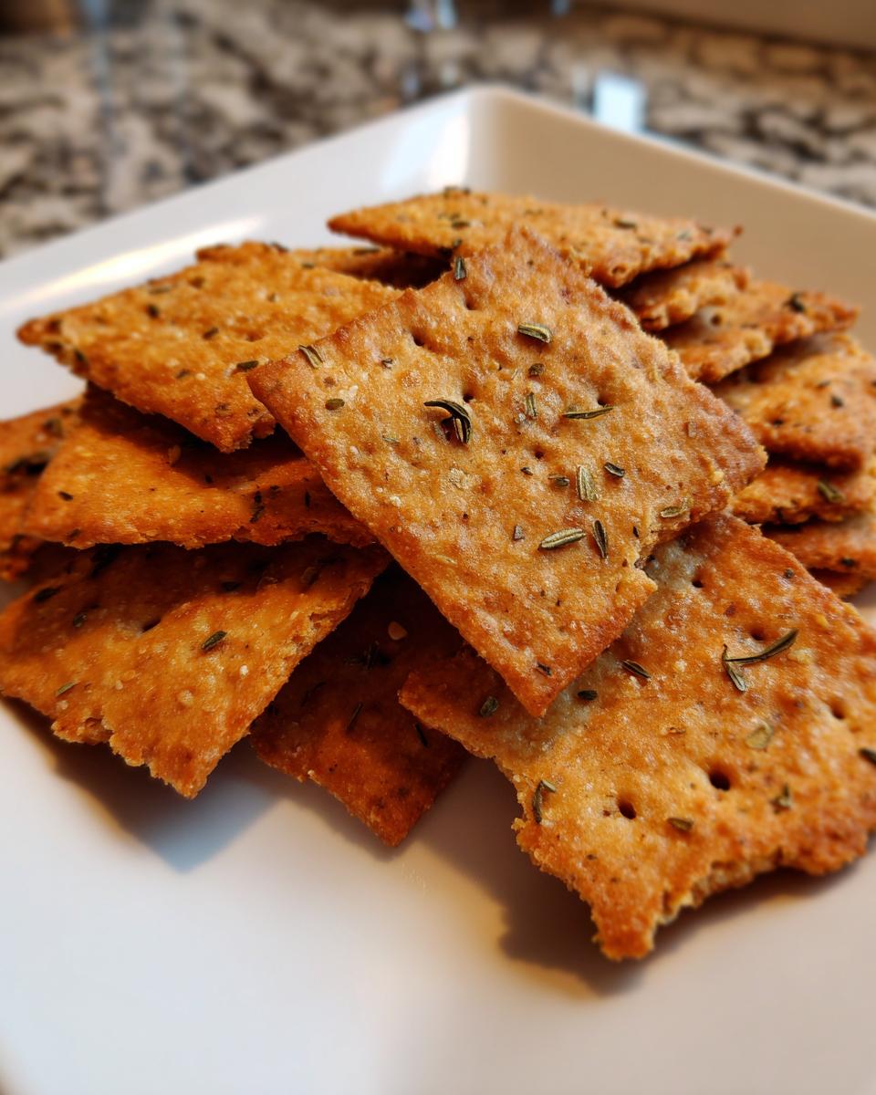 Crackers Recipe No Sugar, No Butter! - detail 3