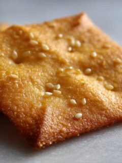 Crackers Recipe No Sugar, No Butter!