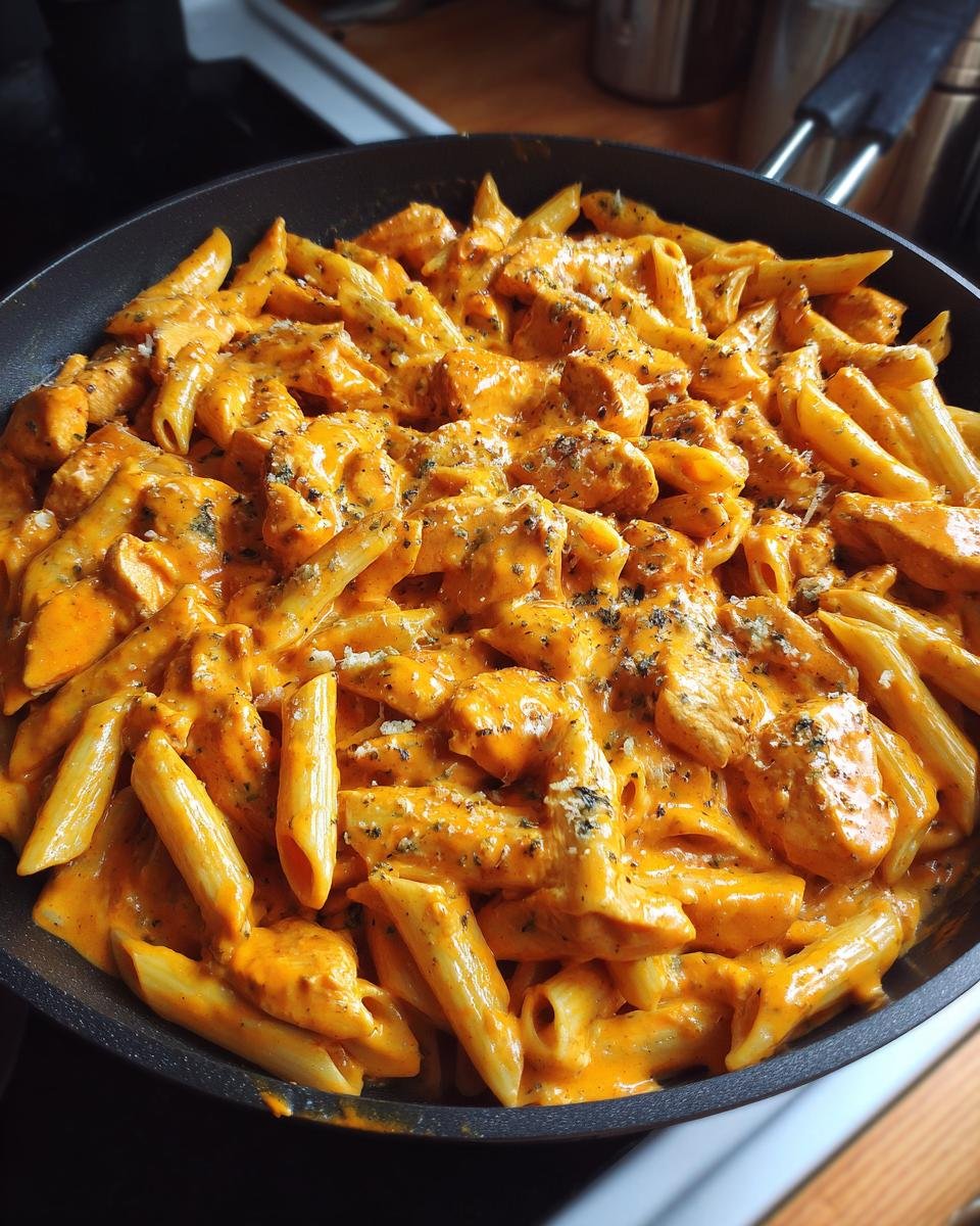 Creamy Buffalo Chicken Penne - detail 1