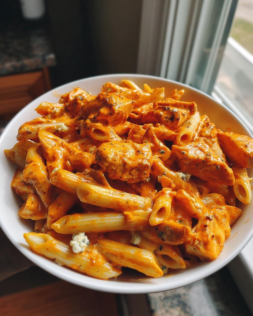 Creamy Buffalo Chicken Penne - detail 2