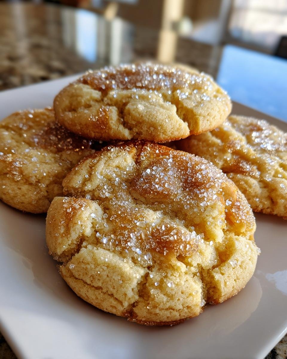 Crinkly Crackly Butter Toffee Sugar Cookies - detail 2