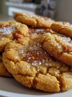 Crinkly Crackly Butter Toffee Sugar Cookies