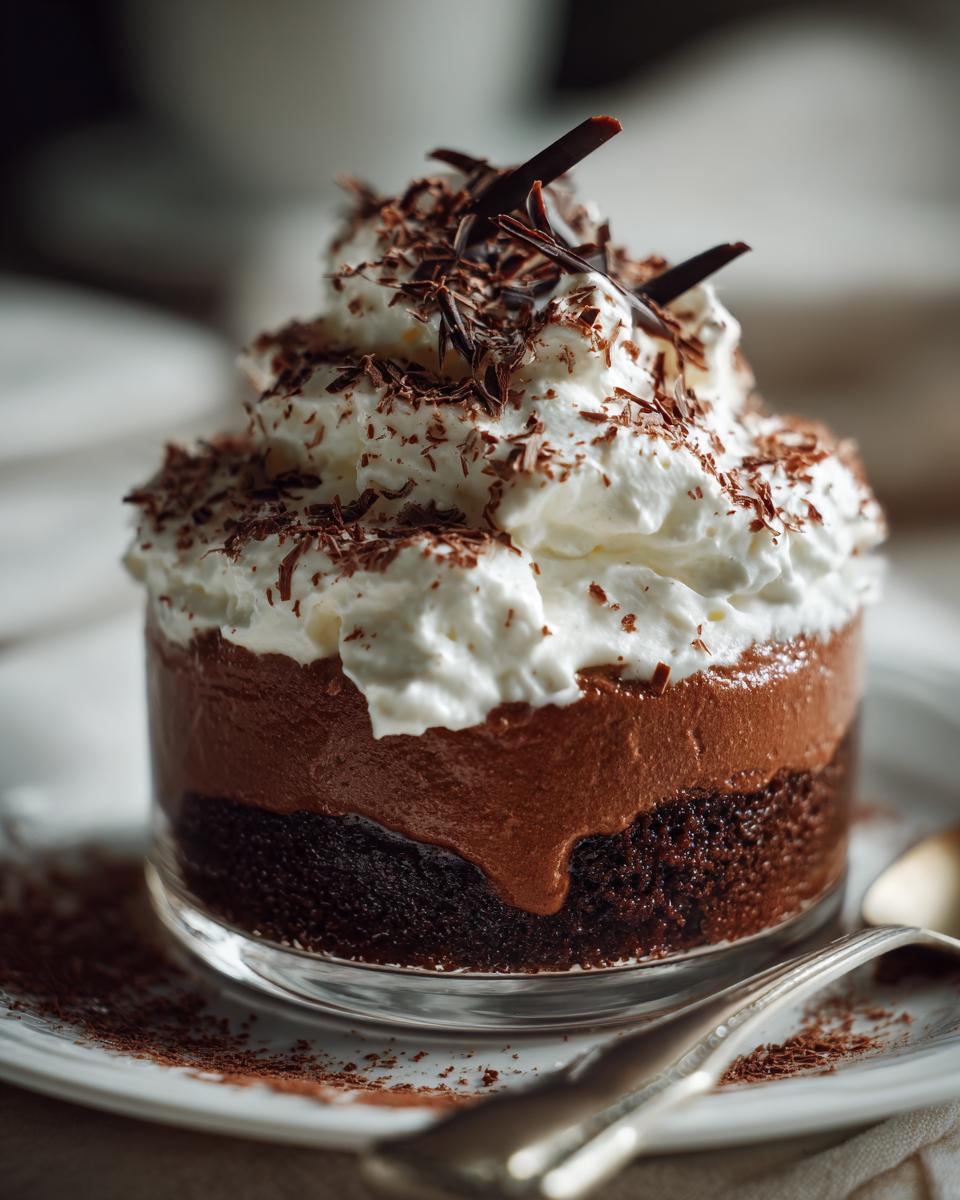 Decadent Layered Chocolate Pudding Dessert - detail 1