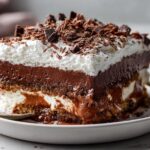 Decadent Layered Chocolate Pudding Dessert