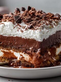 Decadent Layered Chocolate Pudding Dessert