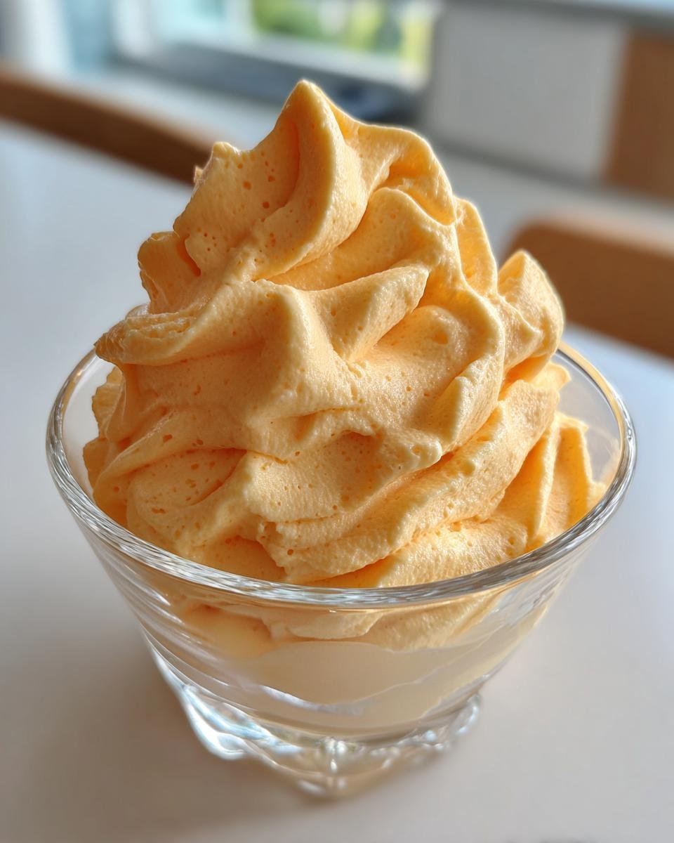 Easy Apricot Mousse - detail 2