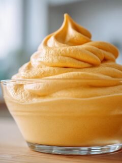 Easy Apricot Mousse