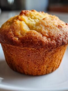 Fluffy Vanilla Muffins