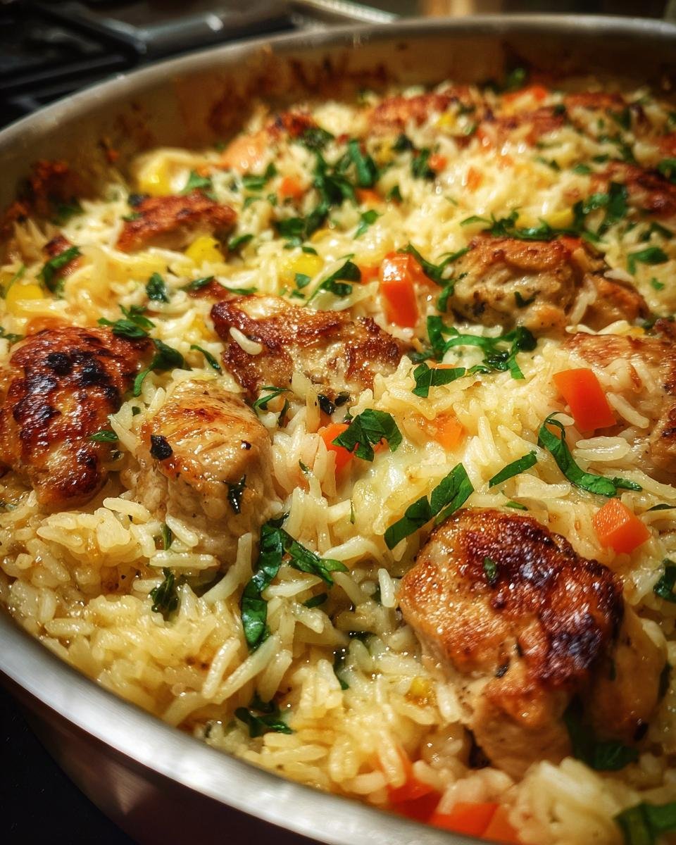 Forgotten Chicken and Rice Bake - detail 1