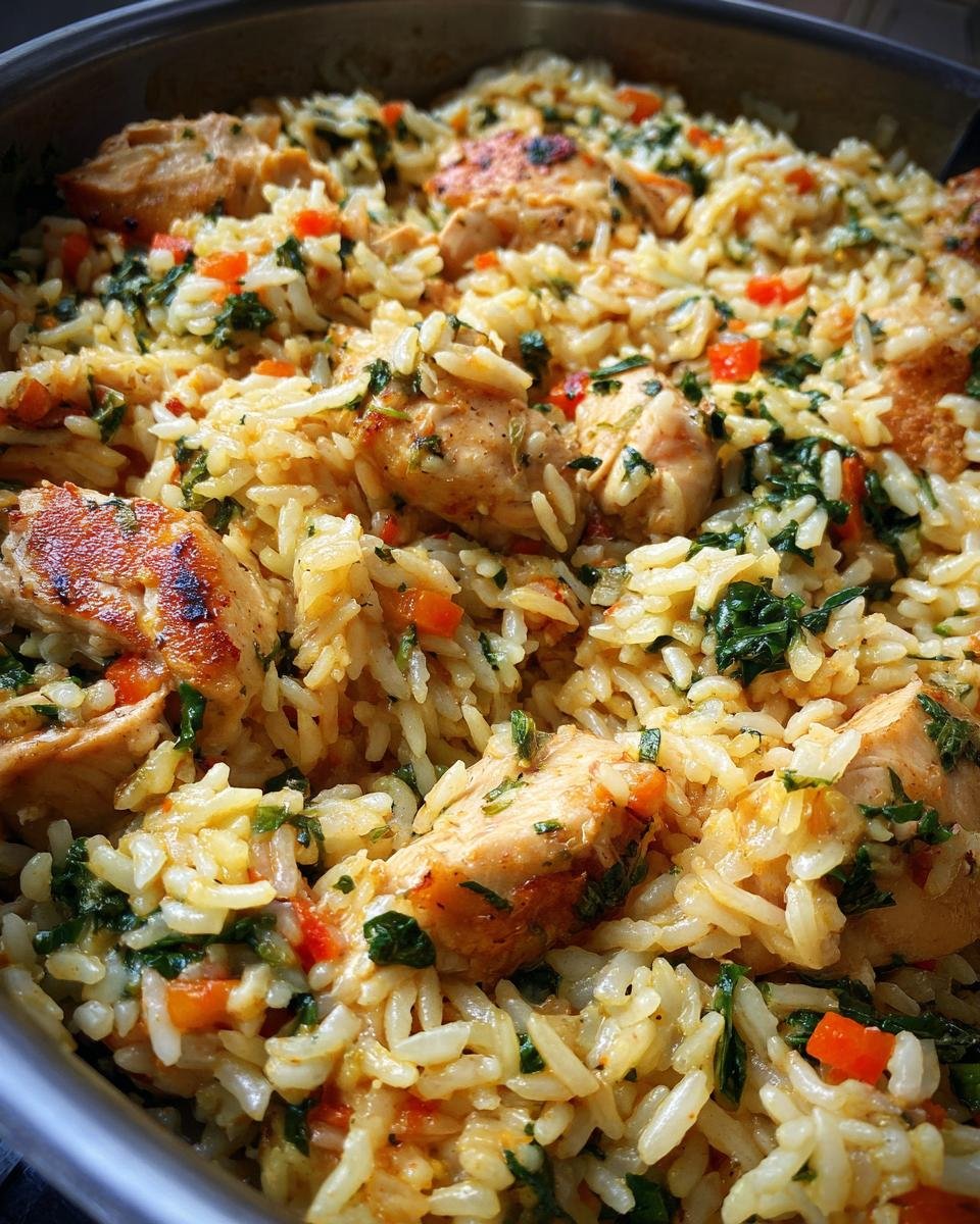 Forgotten Chicken and Rice Bake - detail 2