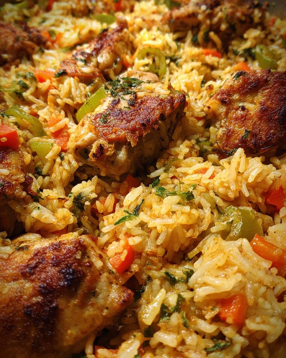 Forgotten Chicken and Rice Bake - detail 3