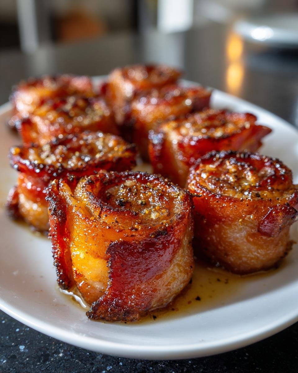 Garlic Butter Bacon Rollups - detail 4