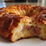 Ham and Cheese Ring Bread