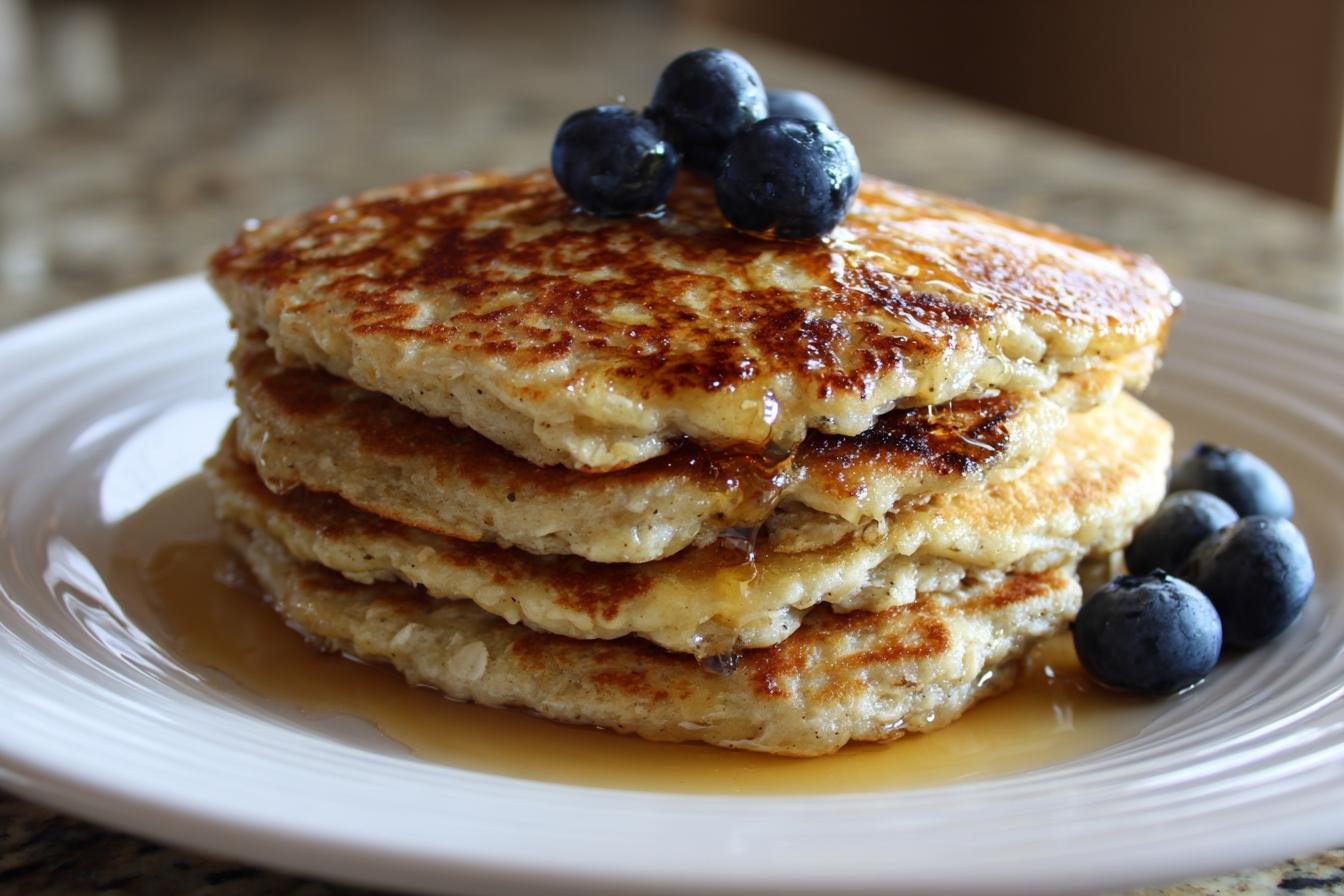 Healthy 5-Minute Oat Pancakes - detail 1