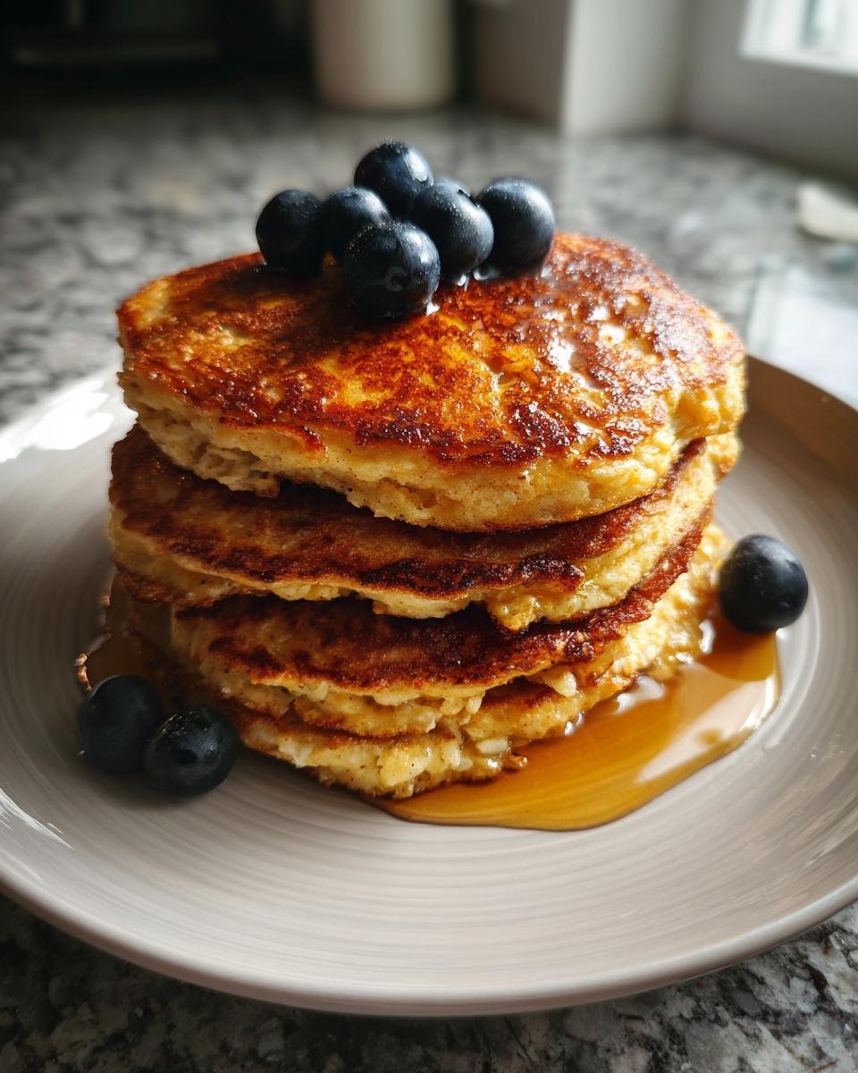 Healthy 5-Minute Oat Pancakes - detail 2