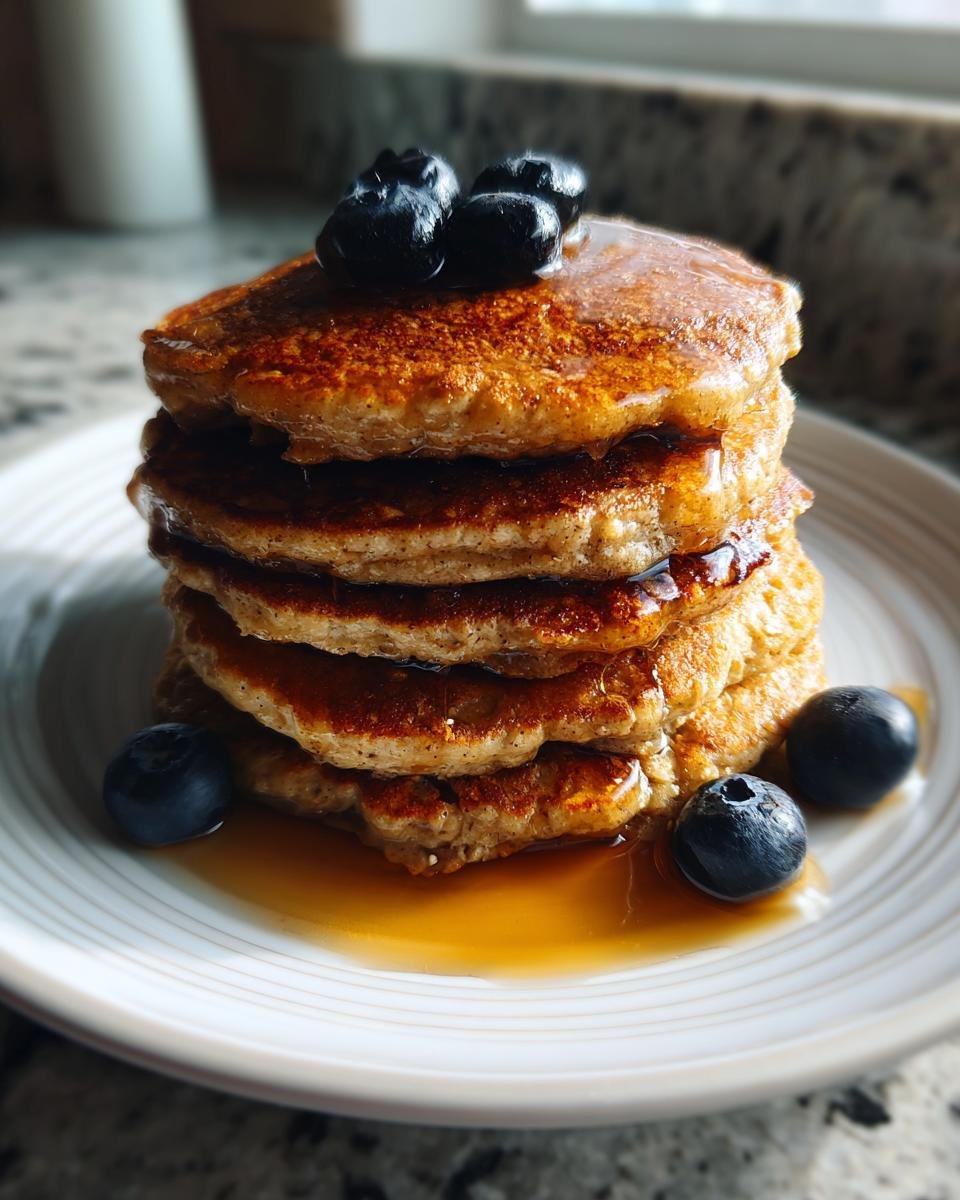 Healthy 5-Minute Oat Pancakes - detail 3