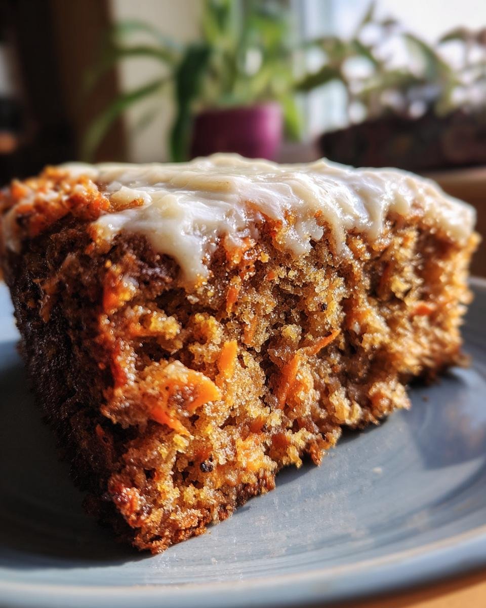 Healthy Carrot Cake - detail 1