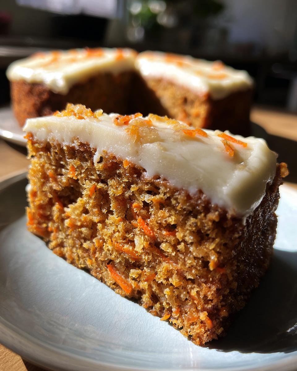 Healthy Carrot Cake - detail 3