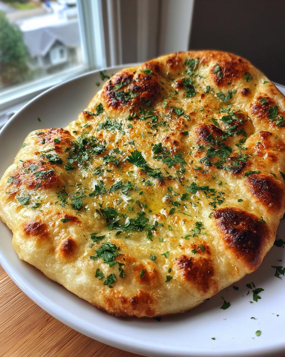 Homemade Pillowy Naan - detail 1