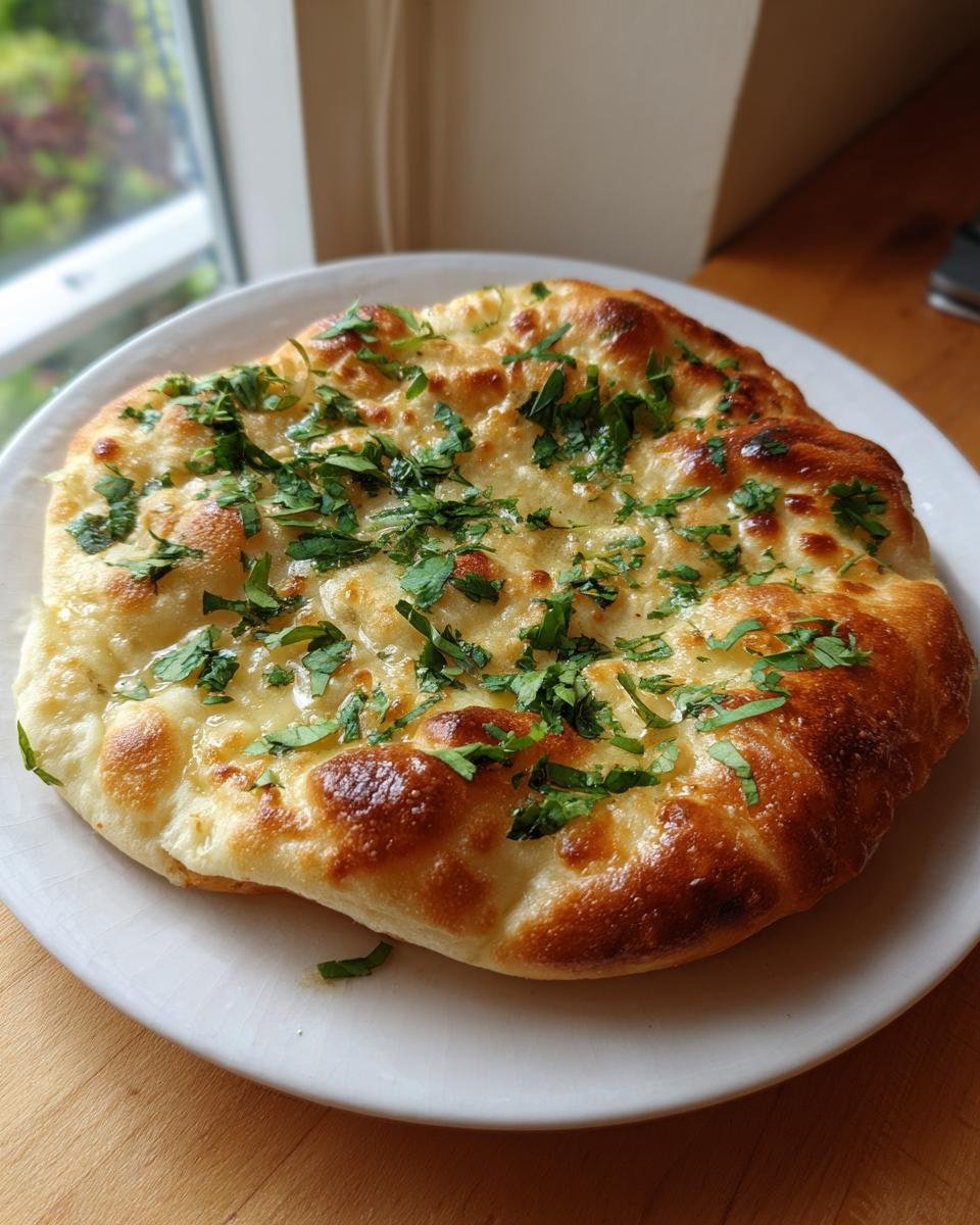 Homemade Pillowy Naan - detail 2