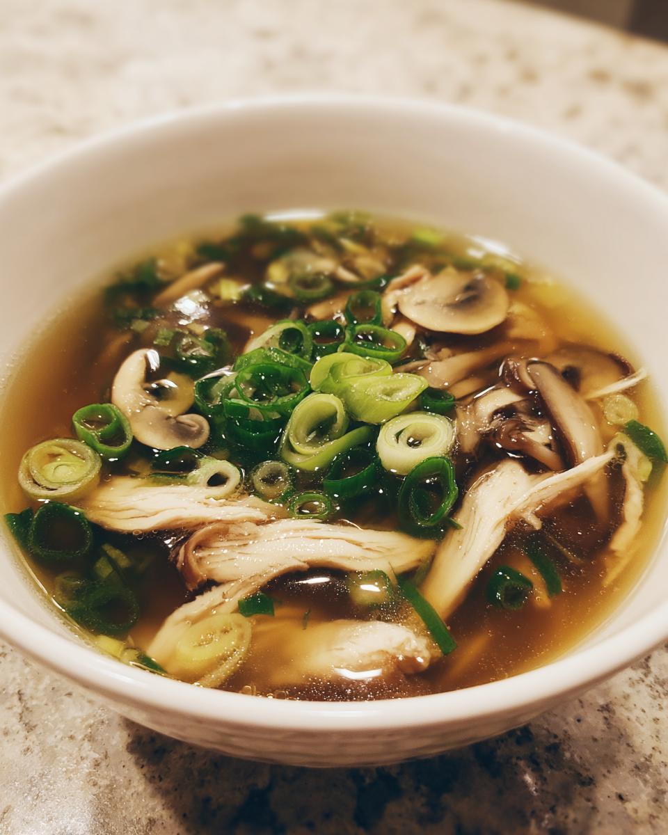 Japanese Clear Soup - detail 2